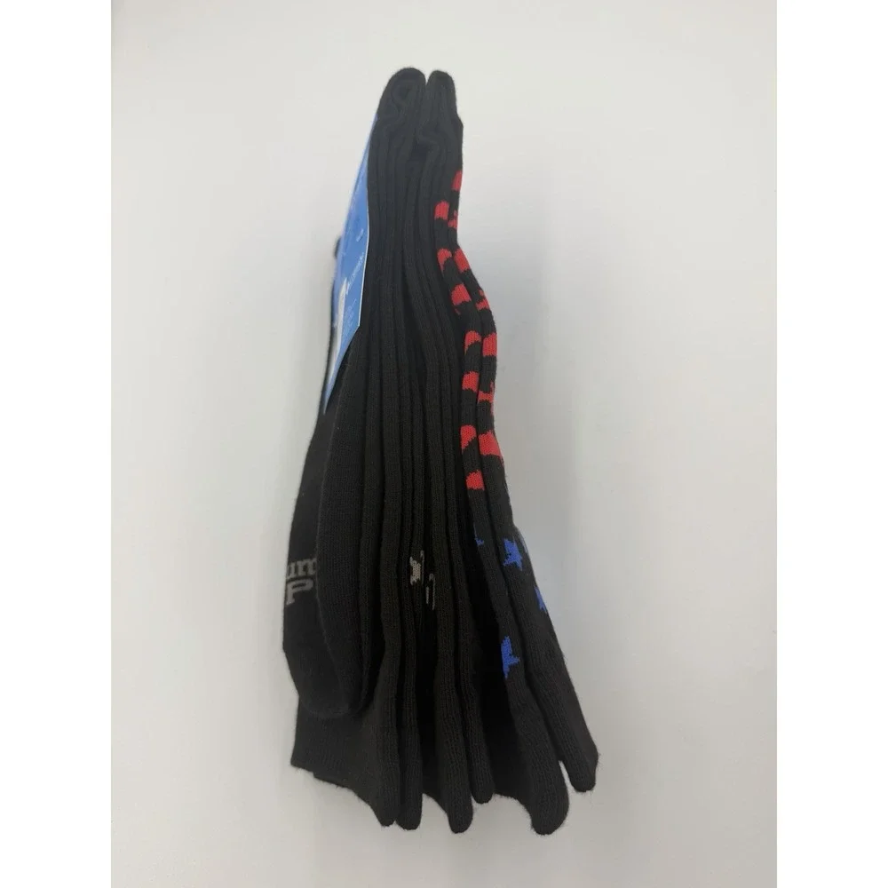 Columbia Men's PFG Patriot Crew Socks 2 Pack 6 Pairs sz 6-12 Fishing